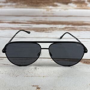 Quay Australia High Key 126 Black Aviator Sunglass Frames – For Parts/Repair